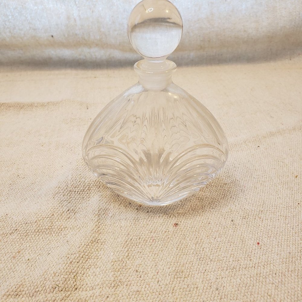 Cut Glass Decorative Vanity Bottle